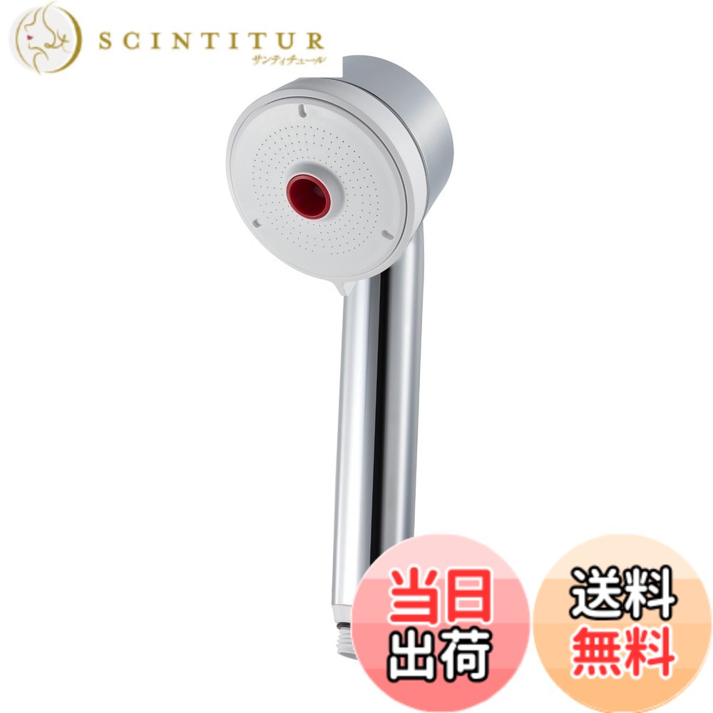 【送料無料】SANEI(サンエイ) ABIRU DADADAシャワーヘッド ホワイト ダダダ ジェットウェーブ水流 CS3070-80XA-C｜サンティチュール