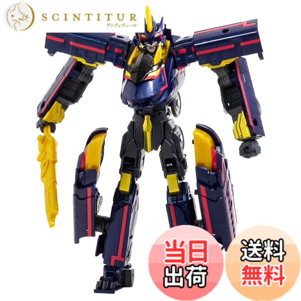 【送料無料】タカラトミー(TAKARA TOMY) プラレール 新幹線変形ロボ シンカリオン DXS08 ブラックシンカリオン|サンティチュール