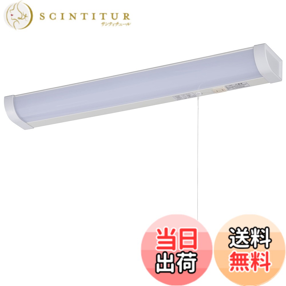 【貨物輸送無料】LED流し元灯 20形 昼光色 引き吊りひも取り替えっこ 架線工事已むを得ず_LT-NKL14D-HC 06-4022