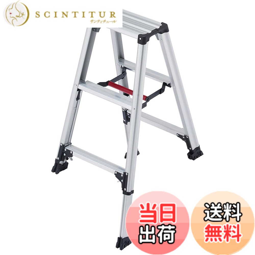 【貨物輸送無料】長谷川製作(Hasegawa) 専用脚立 脚軽 伸縮 3段 RZS-09a (0.73~0.94m) (17766)