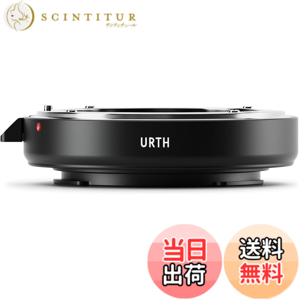 【送料無料】Urth マウントアダプター (Nikon Fレンズ → Pentax Kカメラマウント 変換) 対応フレームライン: 50-75mm カメラ用アダプター マウント変換 (手動/マニュアル/反射防止)