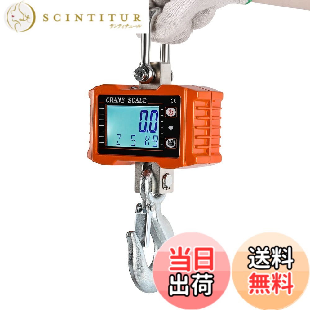【貨物輸送無料】Bonvoisin 吊りはかり 起重機規摸 1000kg デジタル吊り下げ秤 波戸場 屠る場 栽培所 工業プラント パウダーコンパクト 日本語取扱説明書付き添い人 蓄電池別売り