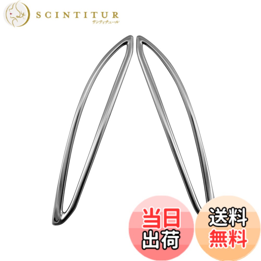 【送料無料】BRIGHTZ ハリアー MXUA80 MXUA85 超鏡面ステンレスメッキフロントバンパーダクトリング 2PC 【 FRO－ETC－MID－036 】 XUA80 XUA85 UA80 UA85 A80 A85 80 85