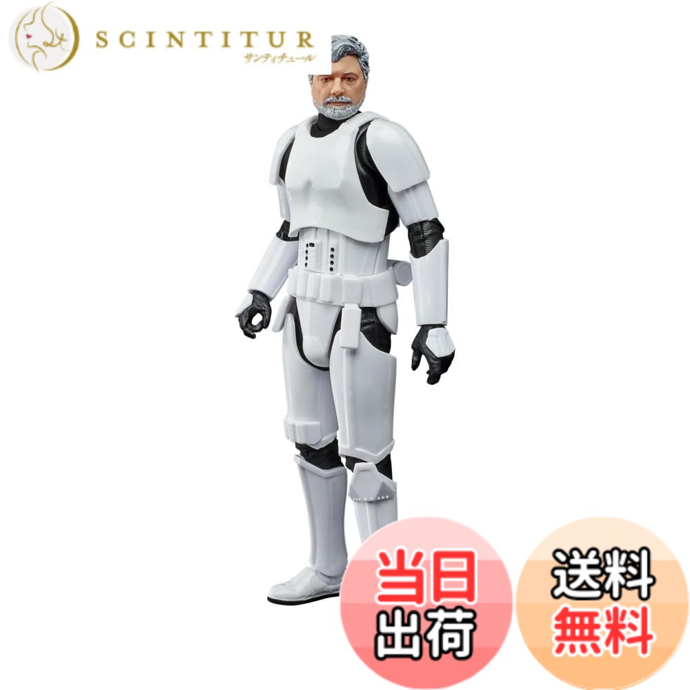 【送料無料】ハズブロ(HASBRO) スター・ウォーズ ブラックシリーズ ジョージ・ルーカス (ストームトルーパー版) F5373 正規品 ルーカスフィルム50周年アニバーサリー 6インチ アクションフィギュア
