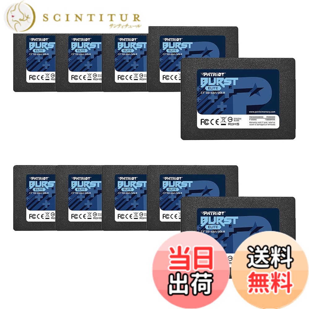 【貨物輸送無料】Patriot Burst Elite SATA 3 240GB SSD 2.5\