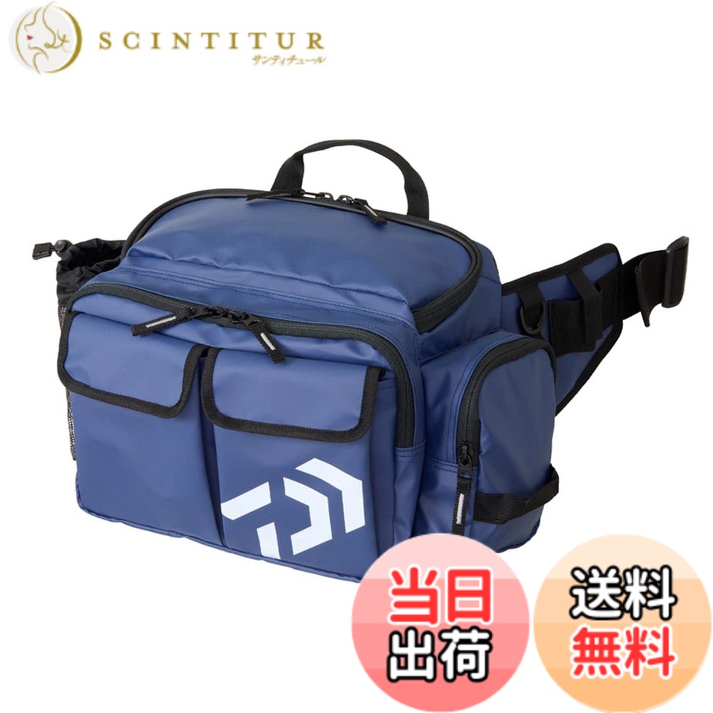 【送料無料】ダイワ(DAIWA) ヒップバッグ(D) フレンチネイビーP 16x34x23cm