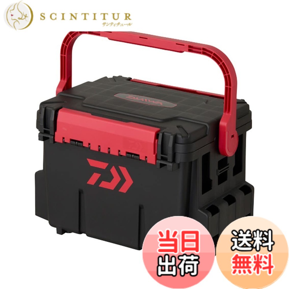 【送料無料】ダイワ(DAIWA) タックルボックス TB7000 ブラック/レッド 釣り ボックス