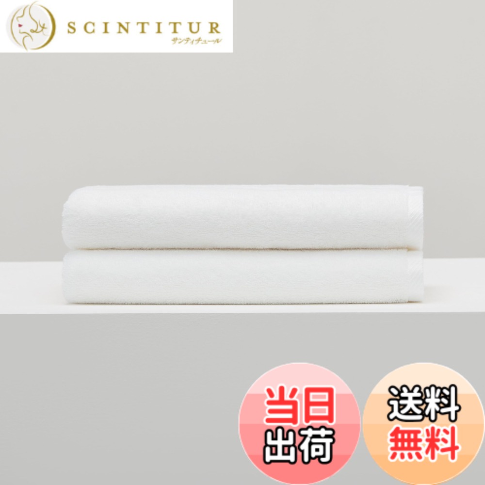 【送料無料】NELPANDA バスタオル 高級 厚手 【霧シリーズ エジプト綿100% 450GSM】 ふわふわ 日常を贅沢に 美肌 美髪 甘撚り 耐久性 抗菌防臭 綿100% 毛羽落ち少ない ホテル仕様 ギフト 選べる7色(ホワイト, バスタオル 2枚セット)