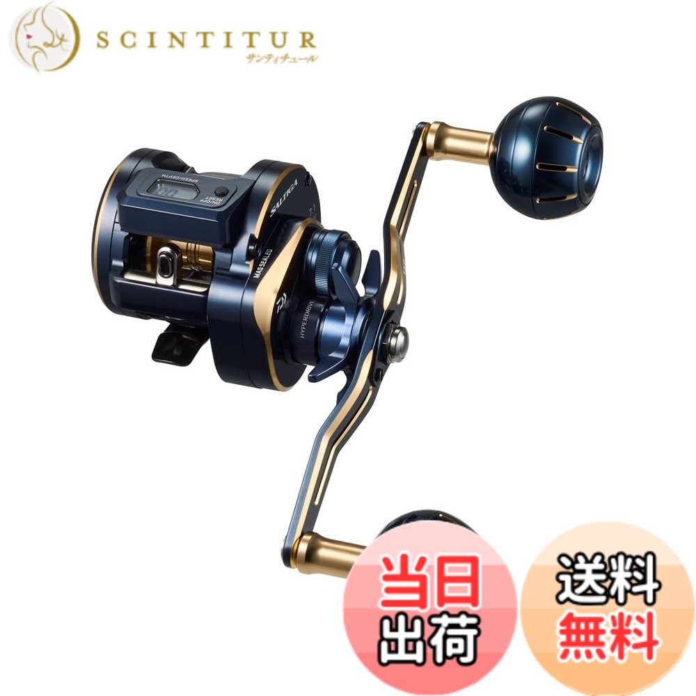 【送料無料】ダイワ(DAIWA) カウンター付キオフショアベイトリール ソルティガIC 100HL-DH|サンティチュール