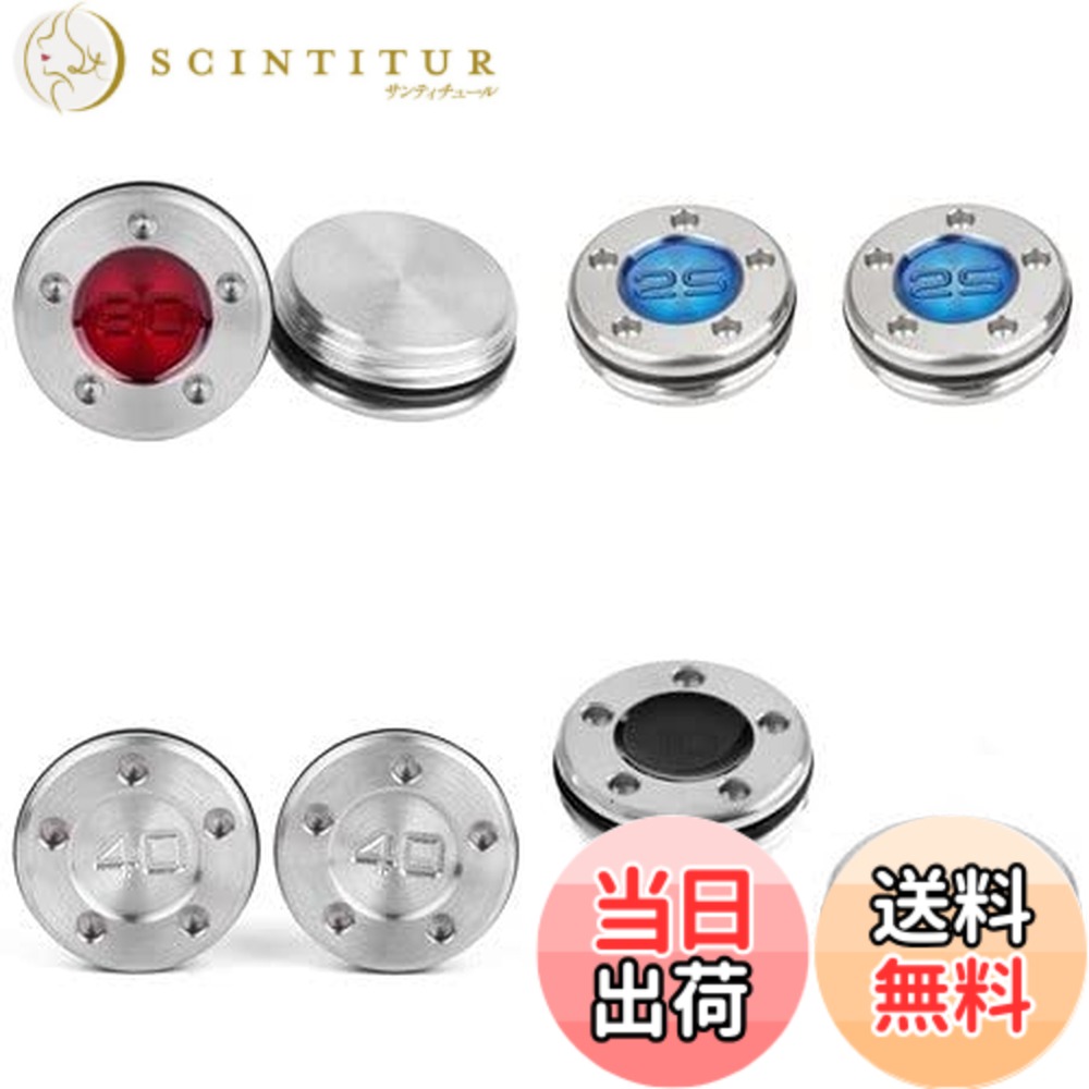 【貨物輸送無料】最新スコッティ キャメロン 牛酪用加重値2個 5g 10g 15g 20g 25g 30g 35g 40g制作室選りわける 黄金州 付け届けひな形其れ相応 黒 (青, 40g)