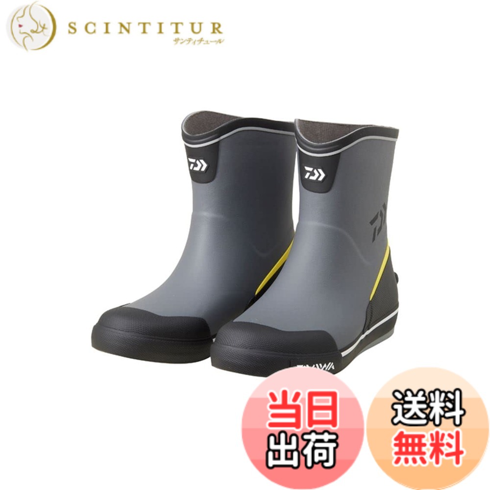 【貨物輸送無料】[ダイワ] フィッシングブーツ ＤＢ－２４１２ 薄墨色 M