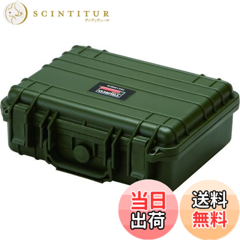【送料無料】TRUSCO(トラスコ) プロテクターツールケース オリーブ M TAK13OD-M x 4個 【ケース販売】