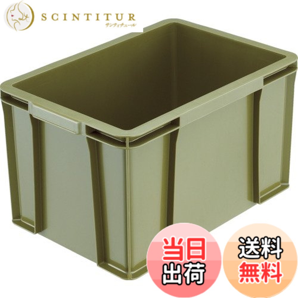 【送料無料】TRUSCO(トラスコ) THC型コンテナ 有効内寸375X245X134 OD THC-13B-OD x 20個 【ケース販売】