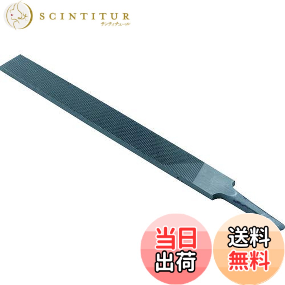 【貨物輸送無料】TRUSCO(トラスコ) 鉄工用ヤスリ 平 荒目 刃長150 THI150-01 x 10本 【容れもの売りわたす】