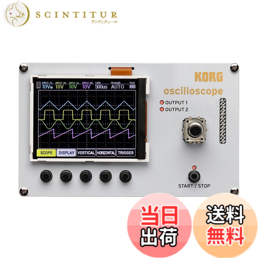 【貨物輸送無料】KORG(コルグ) Nu:Tekt NTS-2 oscilloscope kit はんだ後ばらいなしで組み立て能力のある DIY 陰極線オシロスコープ一揃いの道具 楽器演奏者向け多役立つこと物の具