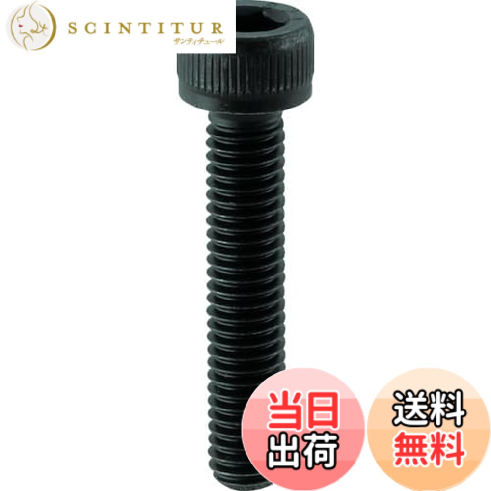 【貨物輸送無料】トラスコ中山(TRUSCO) 六角穴付雄捩子 全ねじ釘 B301450 黒染め M14x50 4本入 x 10容器に並べる 【容れもの売りわたす】