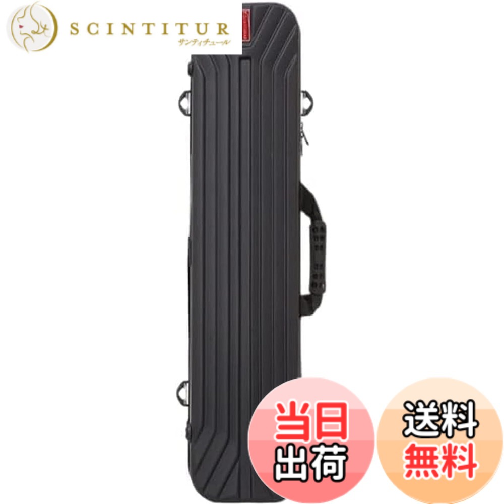 【送料無料】[FMAFNLY] ロッドケース リールケース ハードケース リュック スポンジあり 釣りバッグ 釣り竿入れ 大容量 防水性 肩掛け 耐スクラッチ性 ブラック 130cm｜サンティチュール