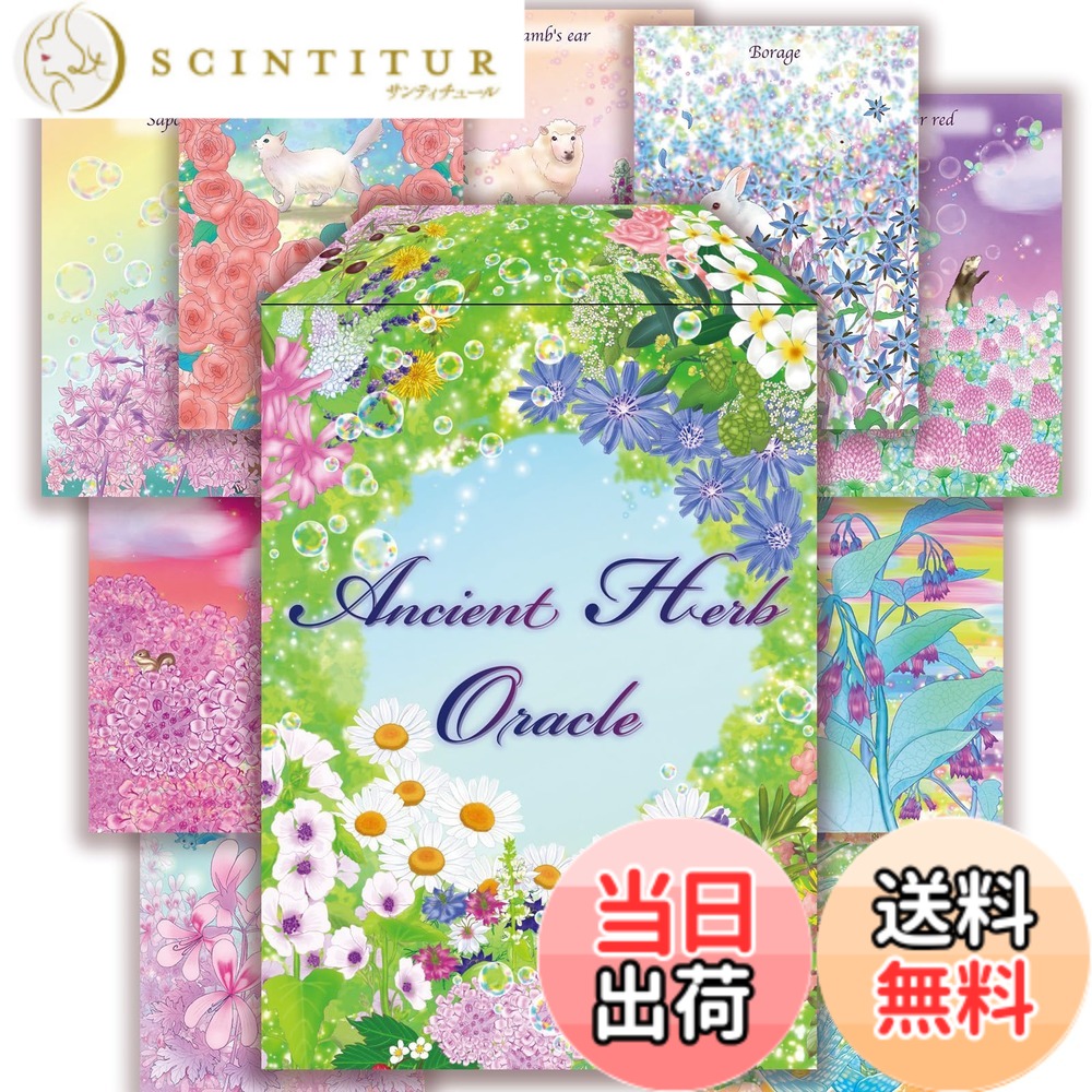 【貨物輸送無料】YOUTUBER milky Card therapy 締めくくる エンシェント 薬草 オラクルカード Ancient Herb Oracle