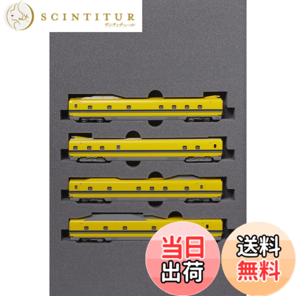 【送料無料】カトー(KATO) Nゲージ 923形3000番台 ドクターイエロー 増結セット (4両) 10-897 鉄道模型 電車|サンティチュール