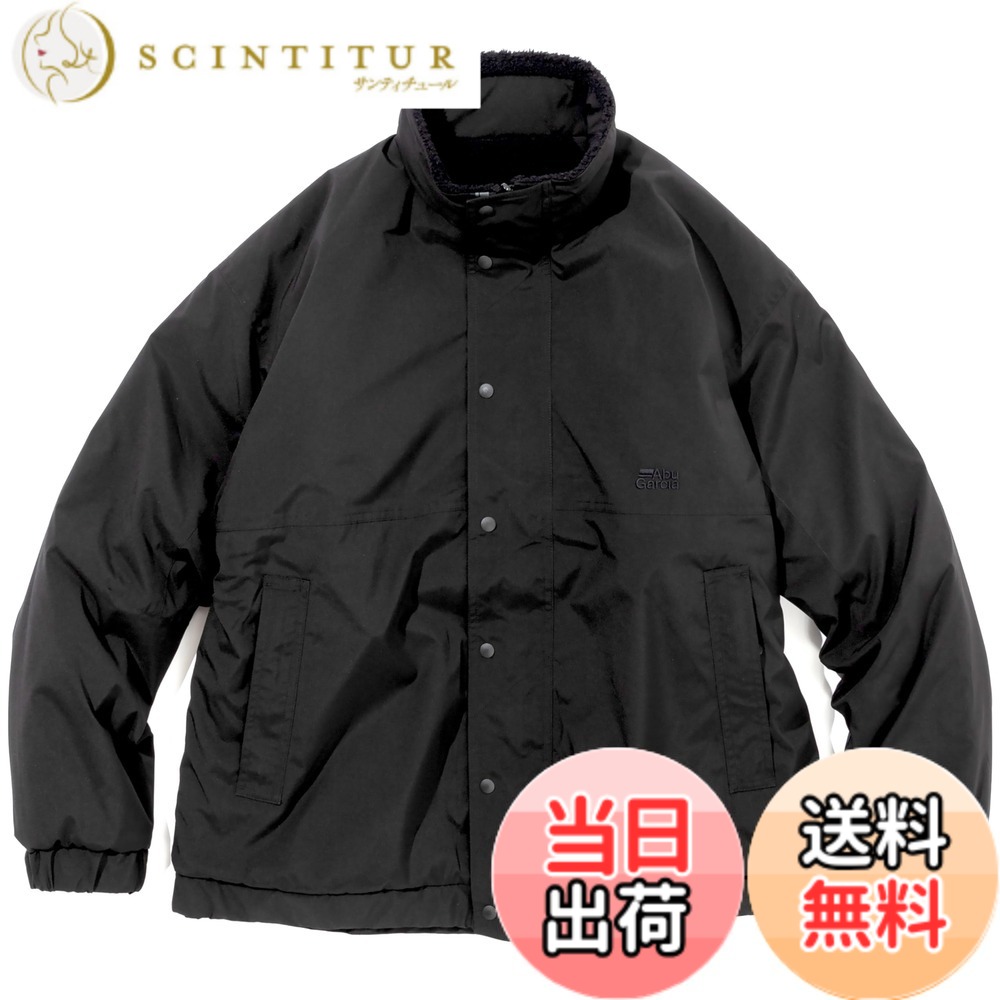 【送料無料】AbuGarcia (アブガルシア) リバーシブルブルゾン ブラック Lサイズ