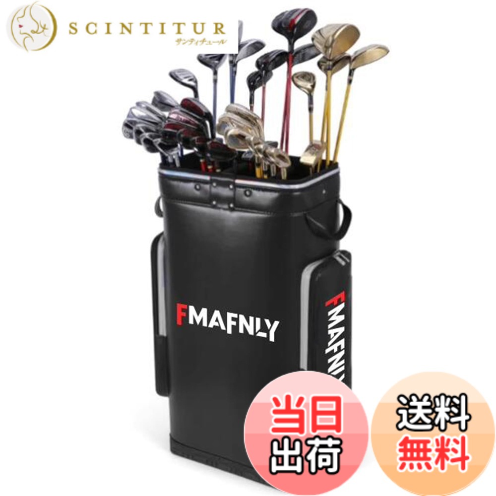【貨物輸送無料】FMAFNLY ゴルフ野球クラブ入れもの ゴルフ野球クラブ照明ランプ 室内外 野球クラブ入れもの 30本用 精神的な統合不必要 納める セルフ照明ランプ 大静電容量 照明ランプ式 パターゴルフ 黒いこと