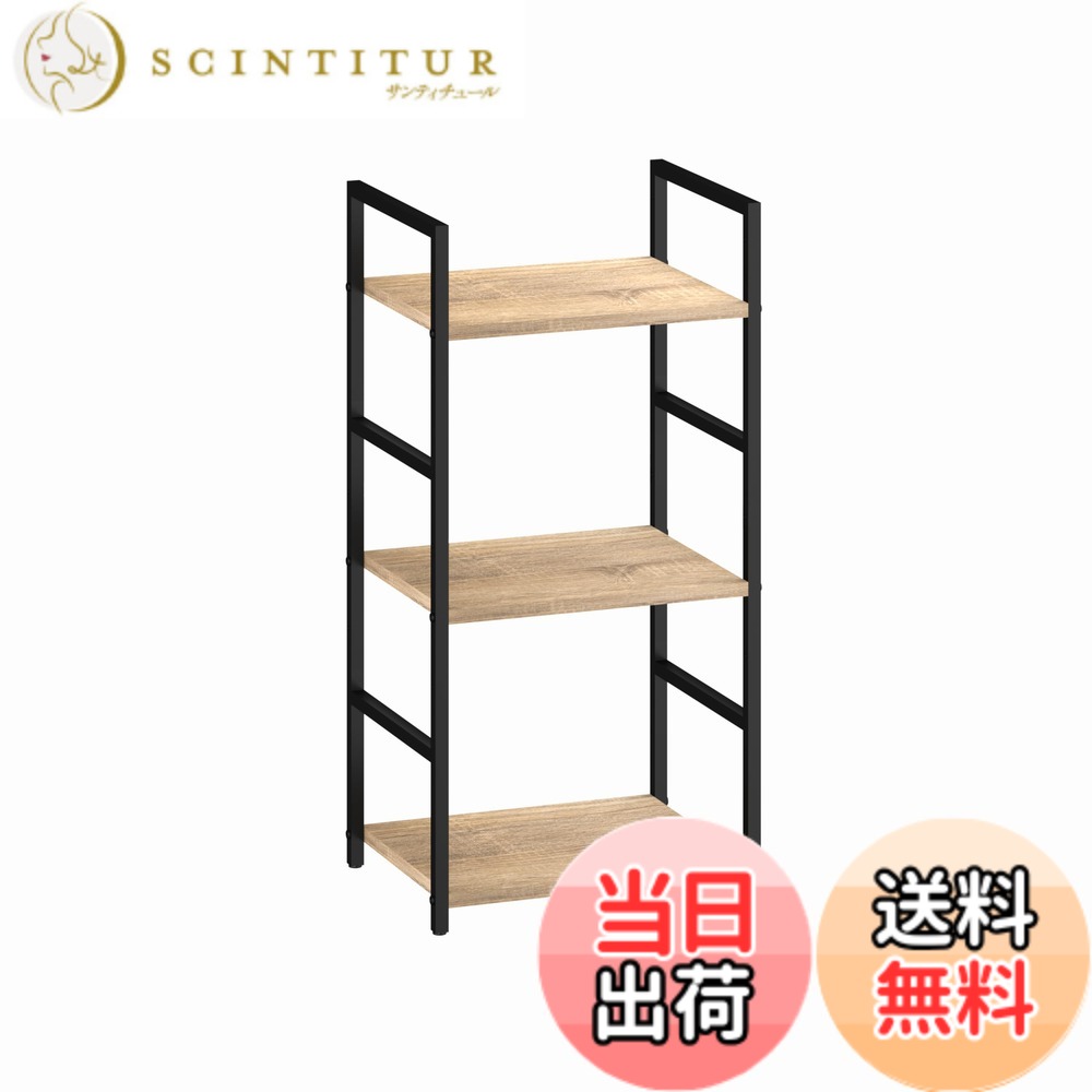 【貨物輸送無料】XINYF 棚 仕合わせ 今めかしい 棚 か細い 棚 仕合わせ 棚 か細い シェルフ 仕合わせ 今めかしい オープンシェルフ 明けっ広げ仕合わせ 書物棚 か細い (オーク材, 幅40x奥ふかさ30x高さ80糎)