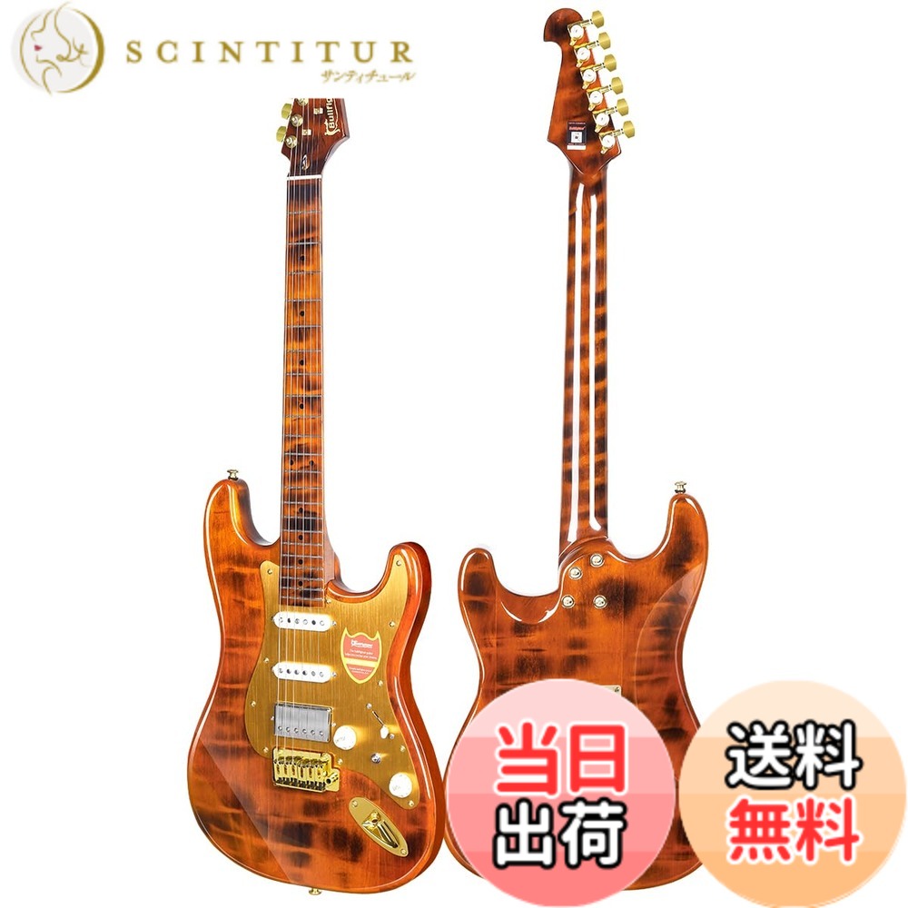 【送料無料】Bullfighter エレキギター トラベルギターセットアクセサリーセット付き STタイプ 大人 初心者楽器 ロック プロ パフォーマンス エレキギター セット D190