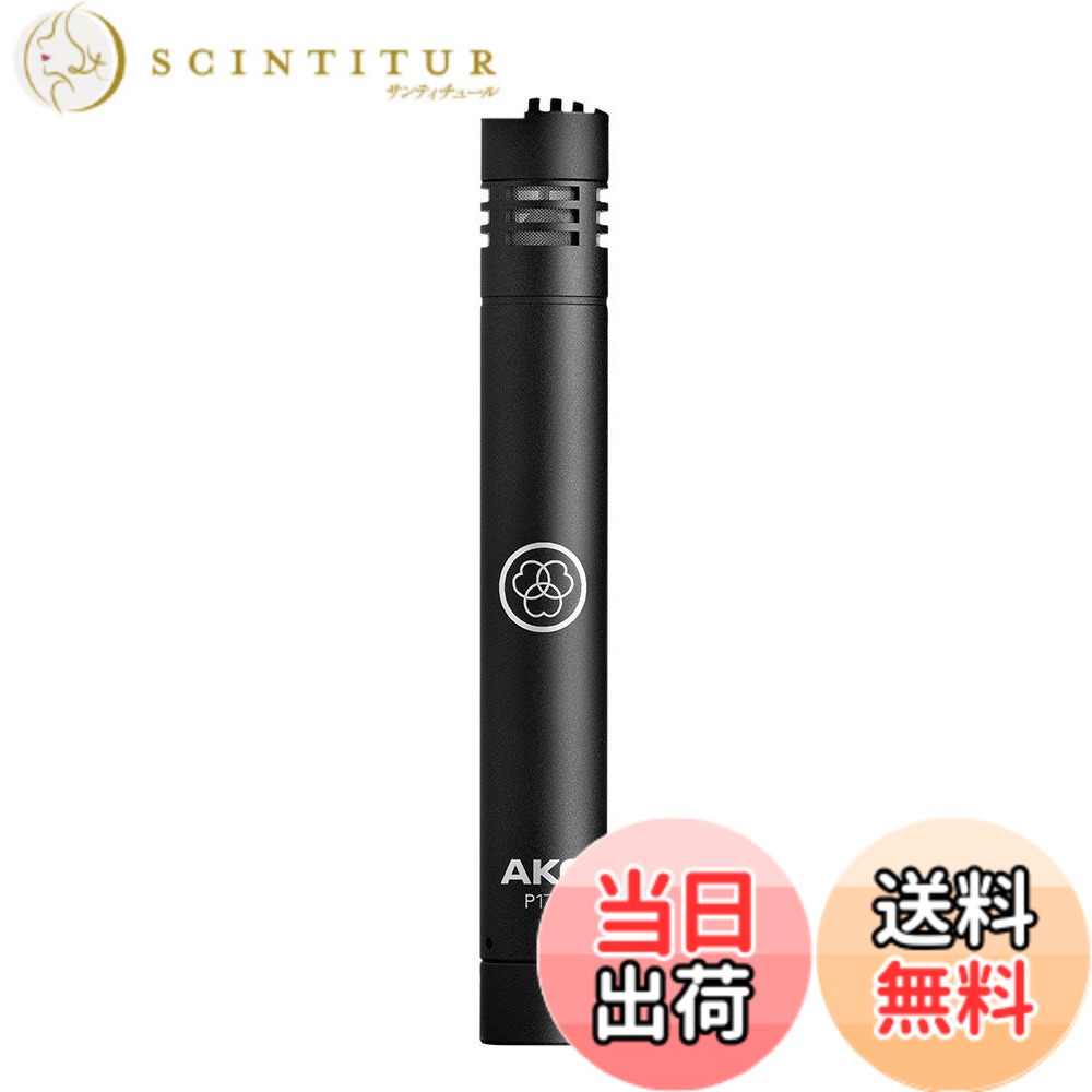 【貨物輸送無料】AKG Project Studio Line コンデンサーマイクロホン 黒いこと上半身 P170 【国内置き目品】 色：黒いこと