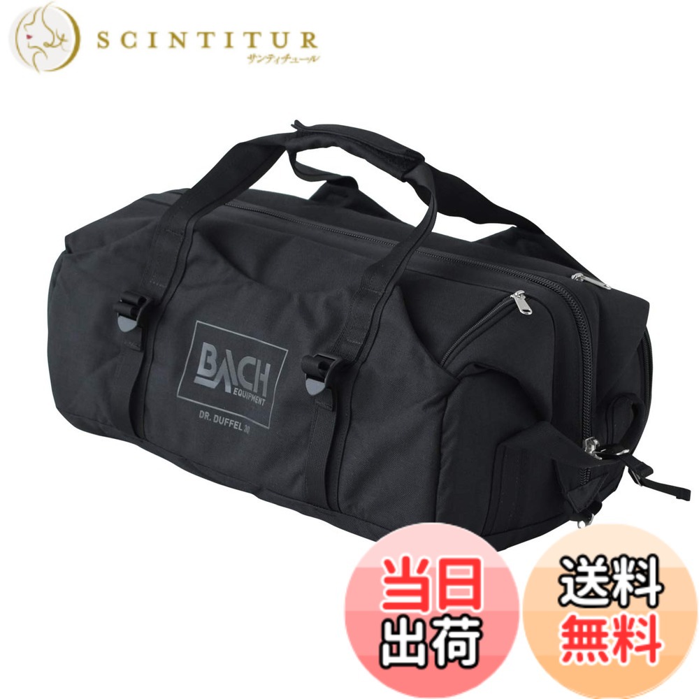 【貨物輸送無料】[バッハ] BACH お医者さん ダッフル 30リッター Dr.Duffel 30L ボストンバッグ 膜鳴楽器型御徒面子 メン 281353-0001 30L / black 色：黒いこと、大きさ：30L