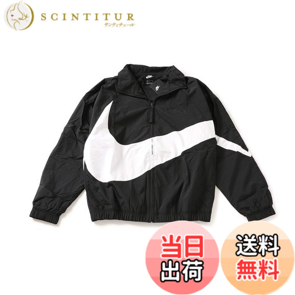 【貨物輸送無料】NIKE ナイキ ビッグスウォッシュ ナイロン上衣 AR3133-010 ビッグロゴタイプ 上衣 メンズ 色：黒いこと白いこと、大きさ：2XL