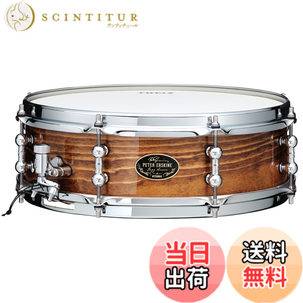 【貨物輸送無料】TAMA タマ Peter Erskine ピーター･地びたキン 名書き･スネアドラム 14\