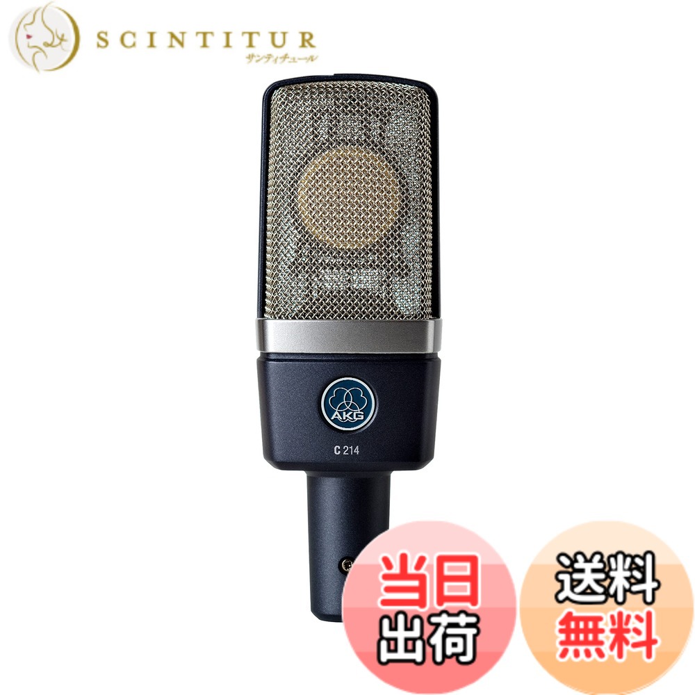 【貨物輸送無料】AKG (アーカーゲー) C214-Y4【 C414 XL2と負けず劣らずのダイヤフラム 歌唱/アコギ/洋琴/弾き物/管楽器/膜鳴楽器/打ち物の収音に至適 】[ヒビノ置き目インポート品] 姿勢居住地型コンデンサーマイク