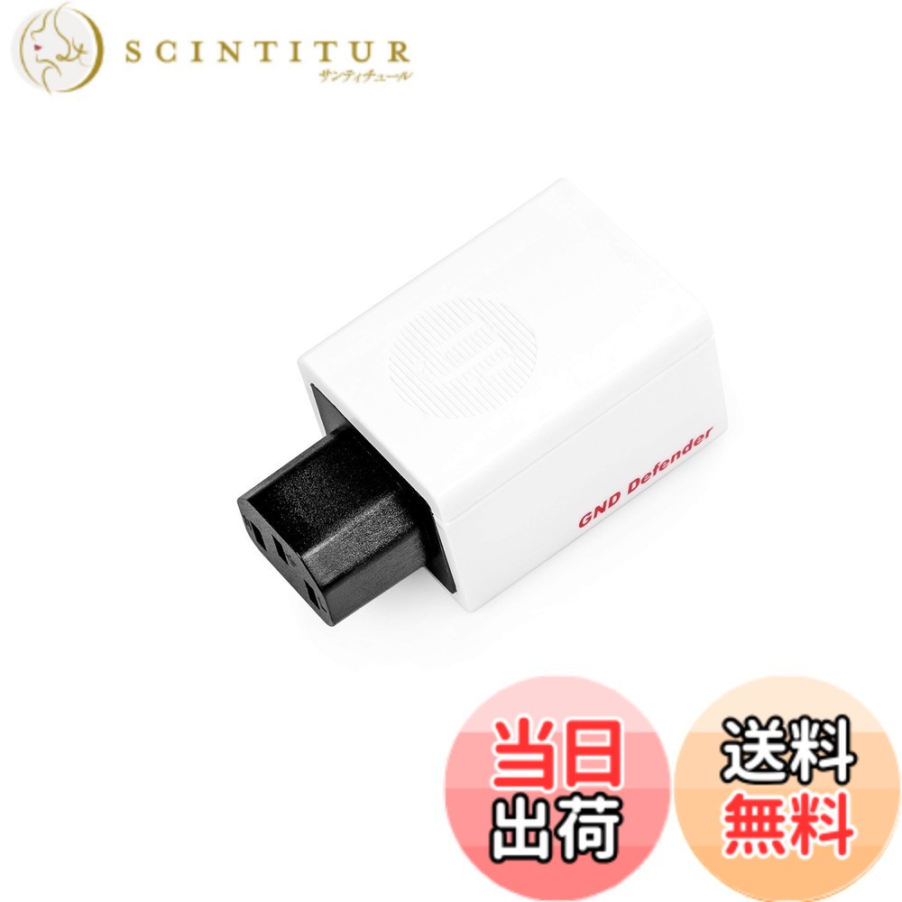 【送料無料】iFi audio GND Defender インレット挿込型アース切断アイテム 【国内正規品】 色:ホワイト|サンティチュール