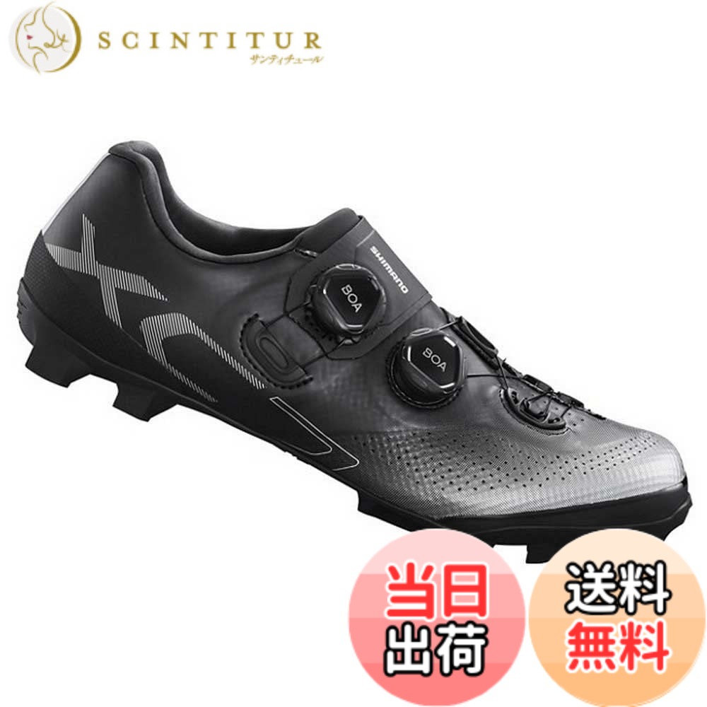 【送料無料】シマノ(SHIMANO) サイクリングシューズ XC702 SPD MY2022 色：ブラック、サイズ：44(27.8cm)｜サンティチュール 22,441円