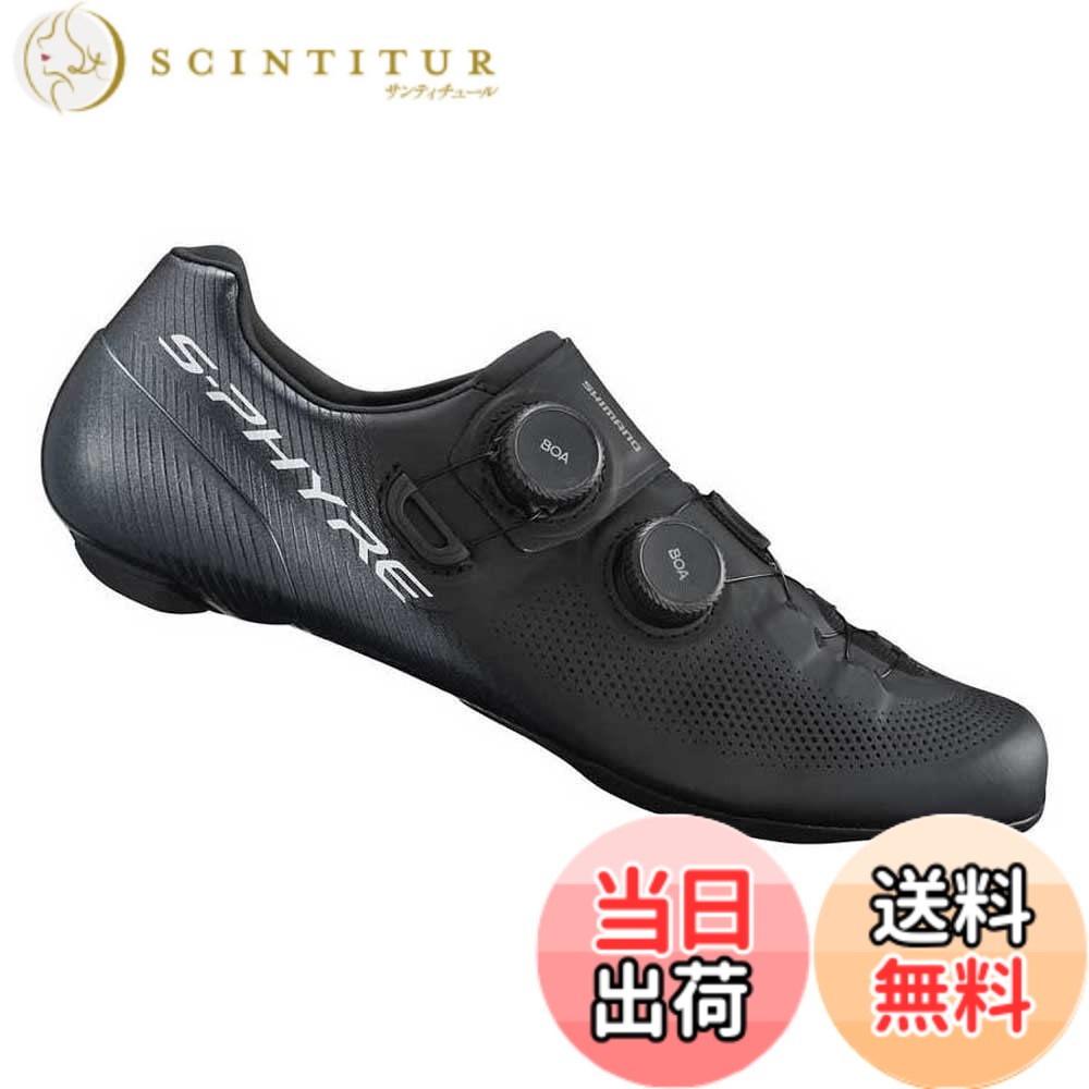 【送料無料】シマノ(SHIMANO) サイクリングシューズ SH-RC903 S-PHYRE 色：ブラック、サイズ：27.5 cm｜サンティチュール