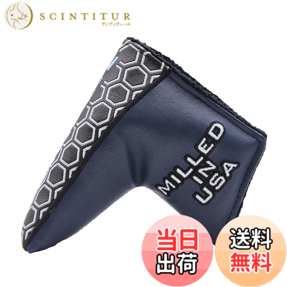 【送料無料】ベティナルディゴルフ(Bettinardi Golf) ヘッドカバーUS SB ネイビー ブレード型パター用 色：ネイビー