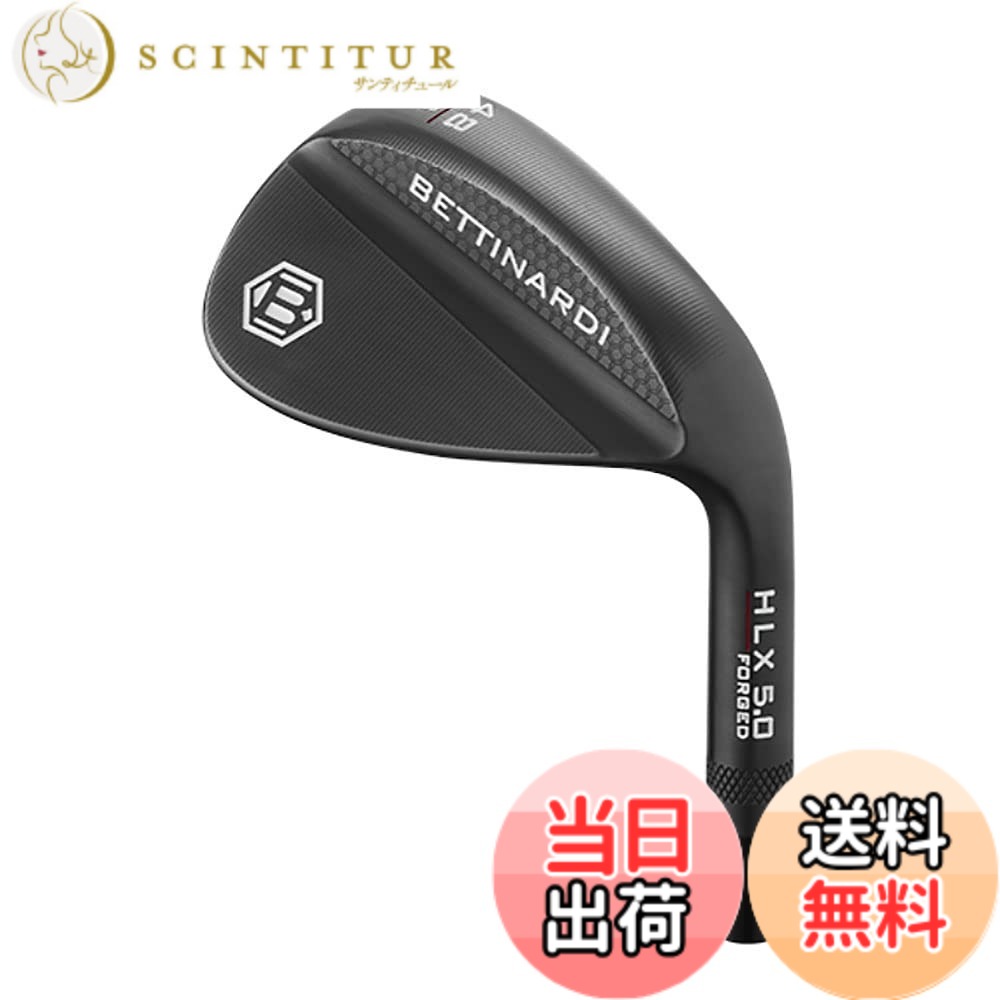 【送料無料】ベティナルディゴルフ(Bettinardi Golf) ウェッジ HLX 5.0 Forged Wedge グラファイトPVD ロフト：52°ソール：C バウンス：8° 色：グラファイトPVD、サイズ：フリーサイズ
