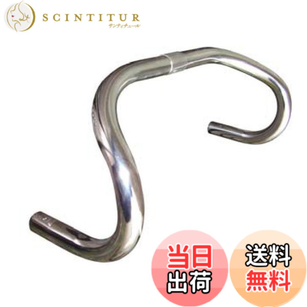 【送料無料】NITTO(日東) ドロップハンドル スチール B123 B123-35 φ25.4 350 シルバー 色:シルバー、サイズ:φ25.4 350|サンティチュール