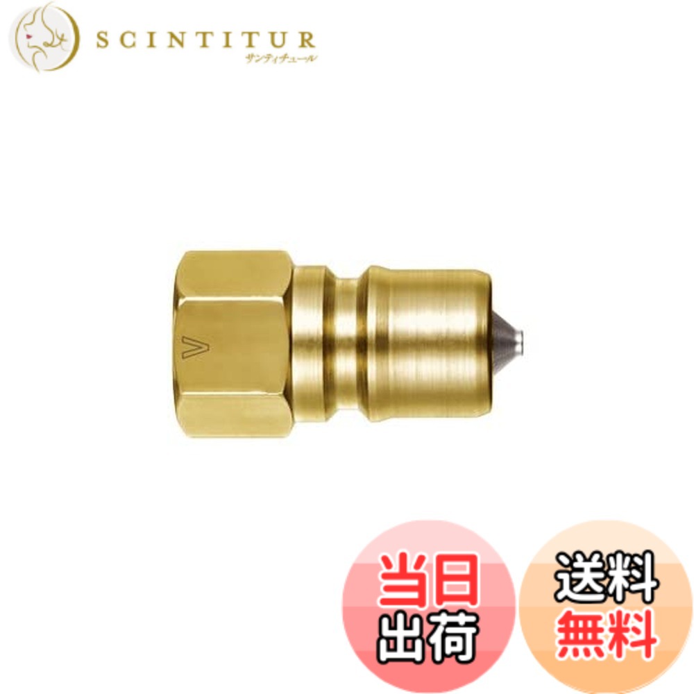 【送料無料】日東工器(Nitto Kohki) SP-VカプラTypeA 4P-V-A BRASS FKM 4,933円