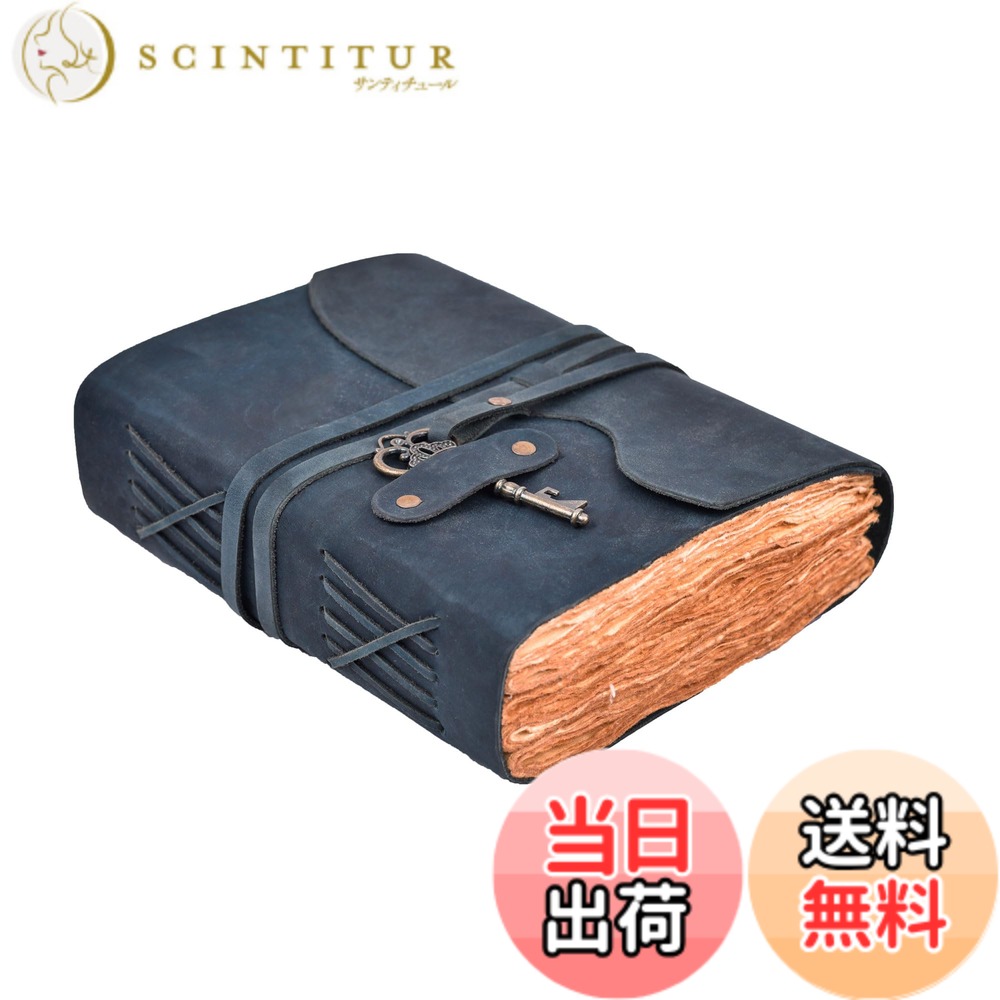 【送料無料】LEATHER VILLAGE 色：Royal Blue、サイズ：13\