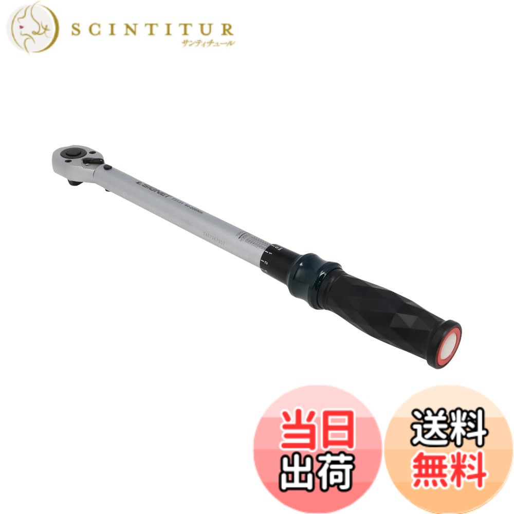 【貨物輸送無料】SIGNET シグネット 差込角1/2DR 位置づける活動の領域40－200Nm 歯車数24 全長460粍 車輪中毒者用トルクレンチ 73131