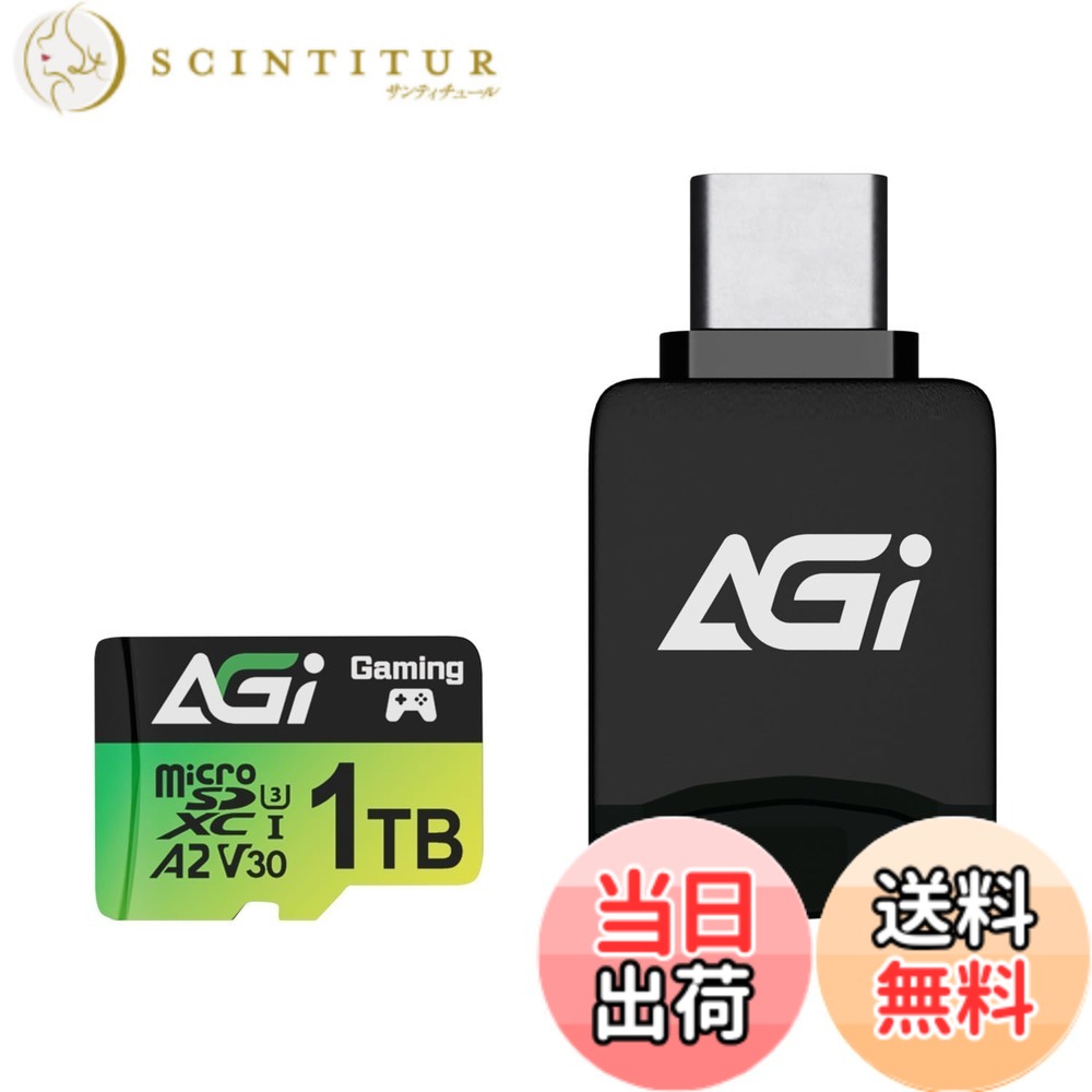 【貨物輸送無料】AGI TF138 Micro SDXC歌留多 大きさ：1結核症