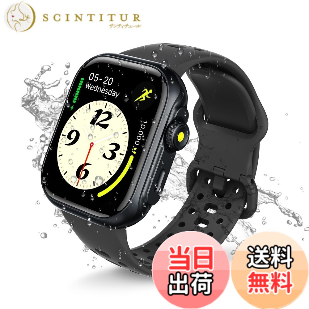 【貨物輸送無料】Bettdowスマートウォッチ【GPSひな形＆ ChatGPT積み上げる】1.85inLCD大画面 かっこ良いダンス楽隊 色：黒いこと、大きさ：薄くて軽さ