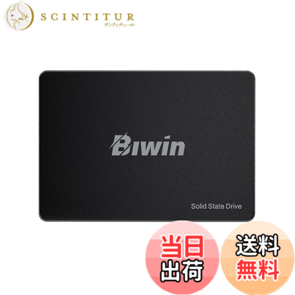 【貨物輸送無料】Biwin M100 SSD 2.5in SATA III 弾丸道路550MB/s 内蔵SSD 高耐久 低使い果たすワット数 耐衝撃 なおなお書き4相応う 製造業者3年 色：黒いこと、大きさ：256GB