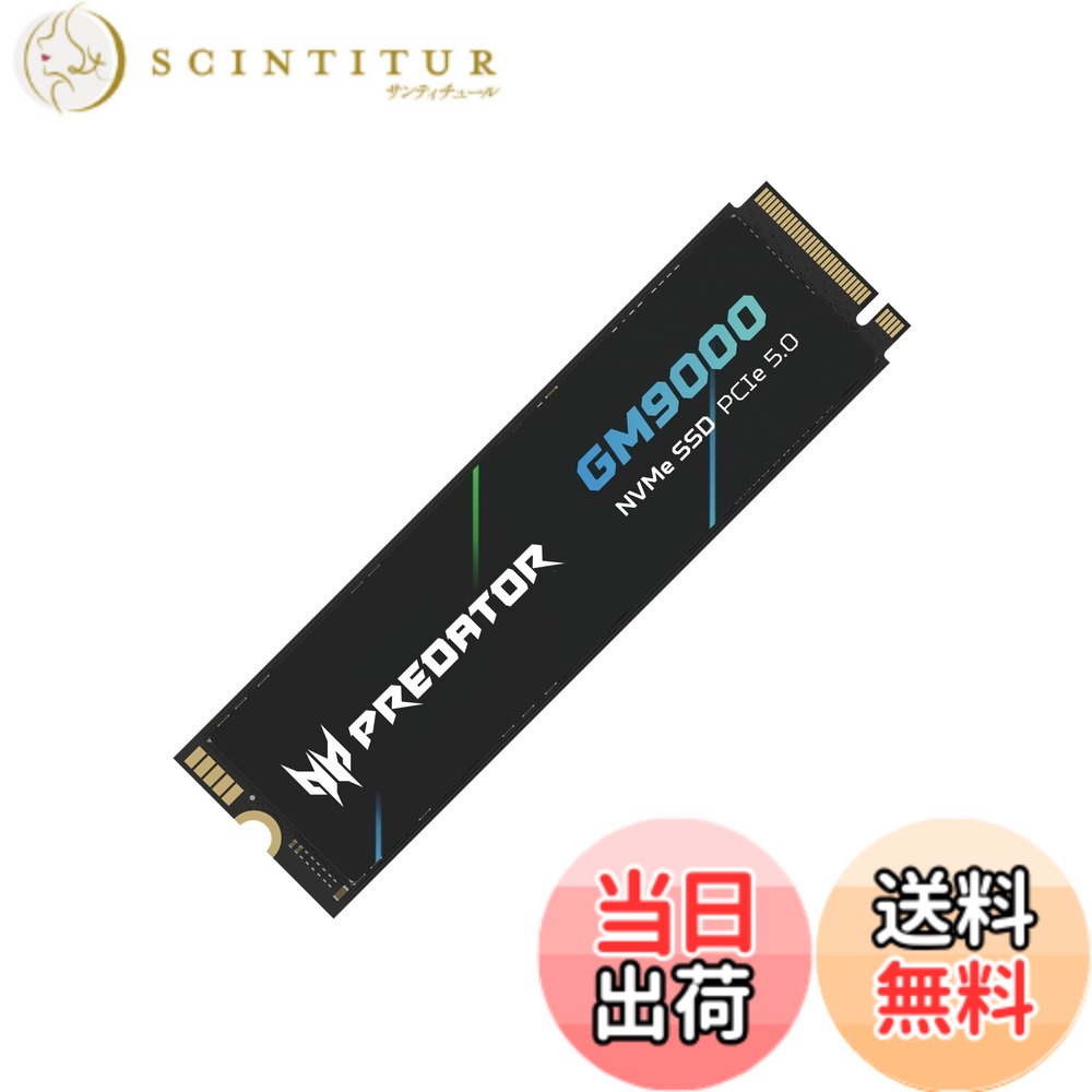 【貨物輸送無料】Acer Predator ハイエンドSSD M.2 SSD DRAM現ナマ積み上げる GM7000 GM9000続きもの 大きさ：1結核症