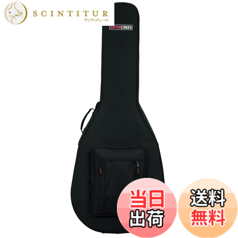 【送料無料】GATOR ゲーター アコースティックギター用 軽量セミハードケース GL Guitar Series EPS製 GL 【国内正規品】 色：ブラック｜サンティチュール