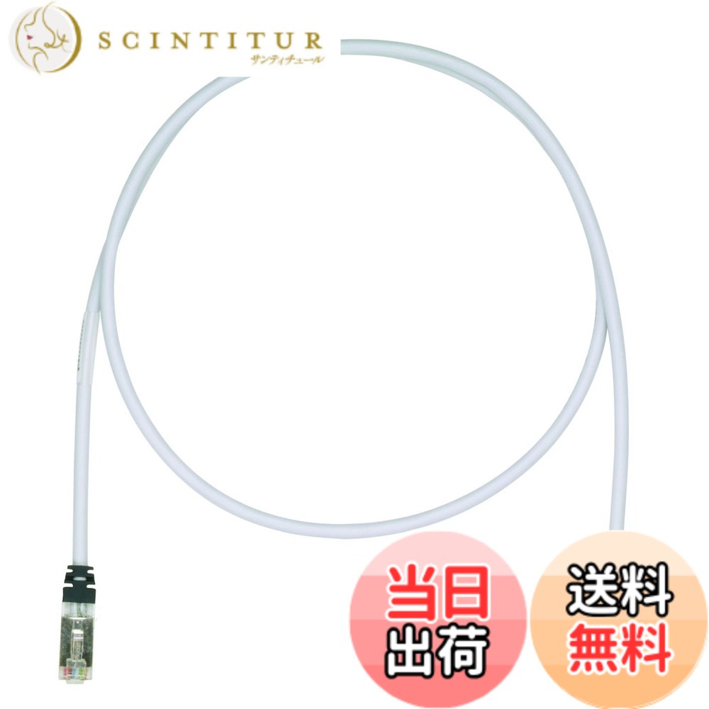 【送料無料】パンドウイット シールド LANケーブル CAT6A プロ仕様 各色 STP6X 色:ライトグレー、サイズ:15m|サンティチュール