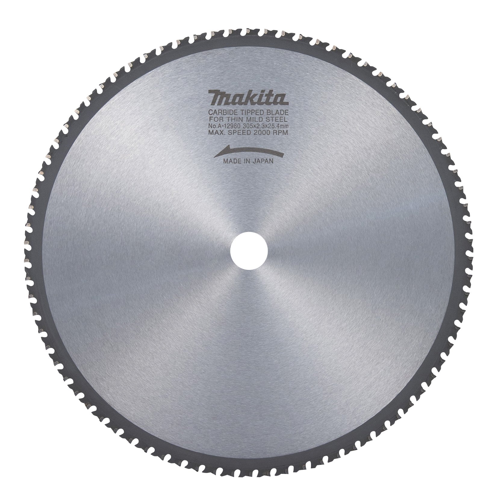 【貨物輸送無料】マキタ(Makita) チップソー 薄板軟鋼材用 外径305粍 刃数78T A-12980