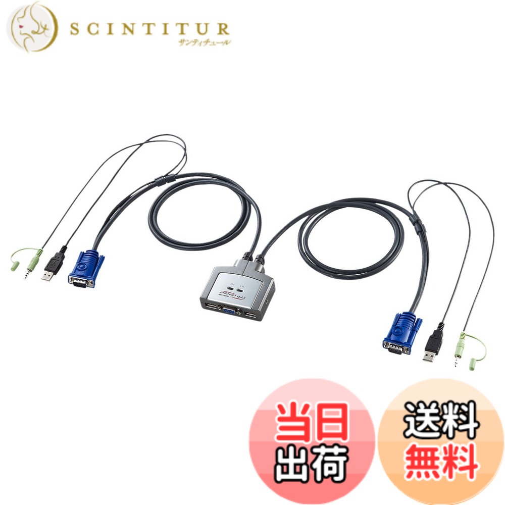 【貨物輸送無料】サンワサプライ マイコン自動小銃うつり変わり器(2:1)