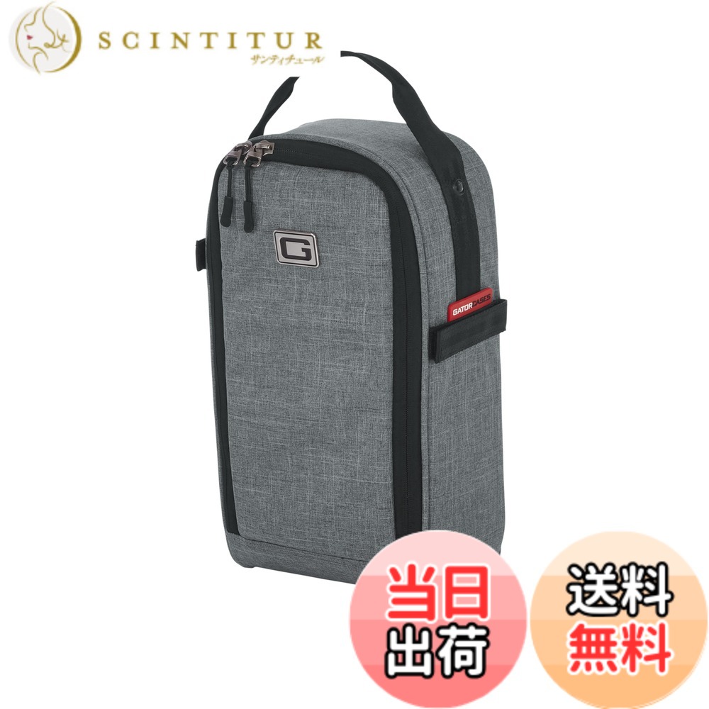 【送料無料】Gator Cases ゲーター キャリングバッグ 周辺アクセサリー用 Transit GT拡張対応 14"x7" ブレンドファブリック外装 Transit Accessory Bags Series GT-1407-GRY 【国内正規品】 色:グレー、サイズ:全長: 35.6cm / 奥行: 17.8cm / 高さ: 10.2cm|サンティチュール